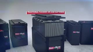 Floor care operations without limits - NexSys® TPPL Bloc Batteries!