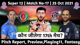 T2O WC 2021-Afganistan vs Scotland 17th Match Prediction,Preview and Many More!