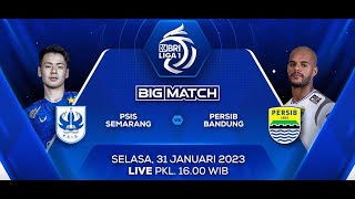 Live Score PSIS Semarang VS Persib Bandung - Liga 1 Indonesia