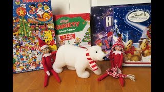 Elf on the shelf bring me advent calendars for December