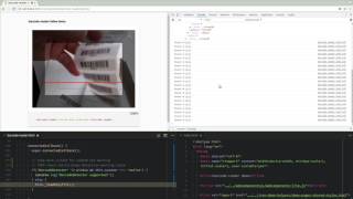 barcode-reader Polymer 2 based web component w/Shape Detection API