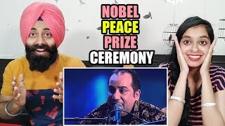 Indian Shocking Reaction on Ustad Rahat Fateh Ali Khan "Raag" 2014 Nobel Peace Prize Concert