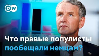 Правые популисты победили в Тюрингии, но не смогут прийти к власти