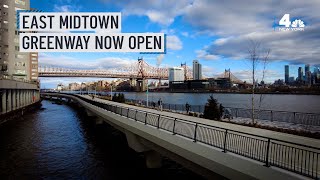 East Midtown Greenway new waterfront finally opens to the public | NBC New York