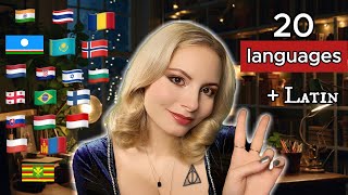 |ASMR| ✨Putting you to sleep in 20 languages😴(Part 2)