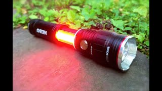 Nebo Slyde King 2k 500 Lumen Rechargeable vs Battery Review \u0026 Testing