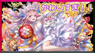 【パズドラ】ジューンブライドガチャをセシリア目当てで回してみた！！