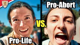 Pro Life vs Pro Abortion Debate: Feminists Yell \u0026 Curse, But Still Lose