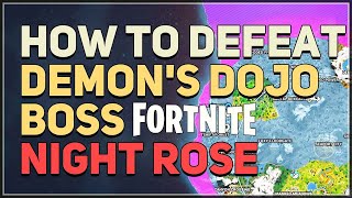 How to defeat Demon's Dojo Boss Fortnite