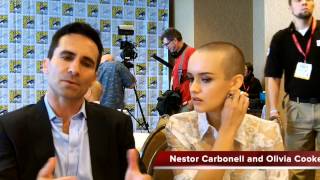 Nestor Carbonell and Olivia Cooke Talk BATES MOTEL