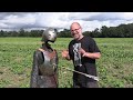 rocket powered medieval arrows vs armour