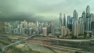 Dubai Rain Clouds Time Lapse | Dubai Time Lapse #timelapse #dubairain #dubaifloo