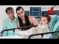 We rushed our baby to the hospital…