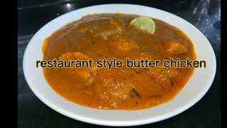 Give a smoky flavour to butter chicken | Restaurant style butter chicken recipe |#butter chicken