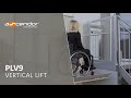 Ascendor vertical platform lift PLV9