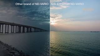 NiSi: Filtro ND-VARIO Variabile 1.5-5 stop Nano-coating in Vetro ottico