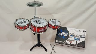 Jazz Drum set for kids | Musical Drums | Musical Toys | Unboxing And tasting