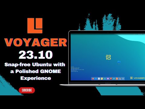 Voyager 23.10: Snap Free Ubuntu with a refined GNOME experience
