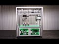 filling capping demo machine made by schneider electric