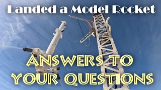 Answers For How To Land A Model Rocket On The Launch Tower