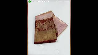 💕Handloom Pure Kanchipuram Silk Sarees With Silk Mark - Whatsapp 7904566214 #geethusarees