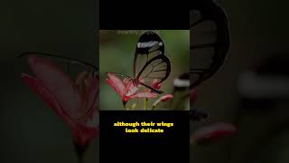 The Glasswing Butterfly (Greta oto) Transparent Elegance in the Rainforest Canopy