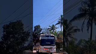 guardian 🔥tourist bis mass entry #touristbus #buskerala #viral