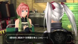 [貪婪的冒險者]カノンとの作戦支援イベント-テント[GOD EATER 2 RAGE BURST]