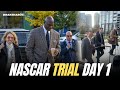 NASCAR Trial Day 1 | Denny Hamlin Says NASCAR Poaches Sponsors | Jury Selection | Airspeed Was $35M