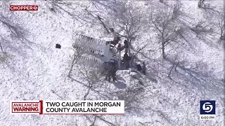 BREAKING: Two buried, injured in Morgan County avalanche