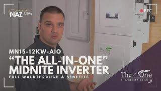 MidNite Solar's MN15-12KW-AIO Inverter: Full Walkthrough \u0026 Benefits | NAZ Solar Electric