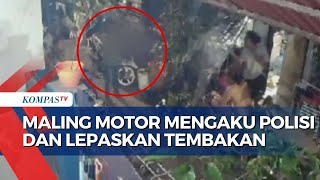 Gagal Beraksi, Maling Motor Mengaku Polisi dan Lepaskan Tembakan