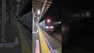 EH200形電気機関車“ブルーサンダー　上り大月駅通過　 #ブルーサンダー #貨物列車