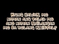 Abra ft. KZ Tandingan - Bolang Kristal LYRICS