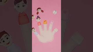 The Finger Family Song Nursery Rhymes #shorts
