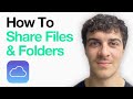 How To Share Files And Folders With Anyone Using Icloud Drive (Full 2025 Guide)