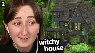 building a witchy cottage in the sims! pt. 2 (Streamed 10/14/24)