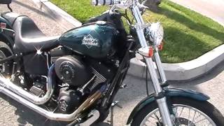 2002 FXSTB, HARLEY DAVIDSON, SOFTAIL NIGHT TRAIN, VANCE AND HINES