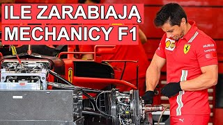 ILE ZARABIAJĄ MECHANICY F1?