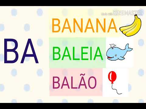 BA BE BI BO BU |Família Silábica Do B| Aprendendo As Sílabas - YouTube