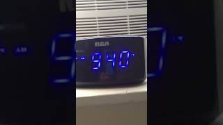 RCA alarm sound on alarm clock