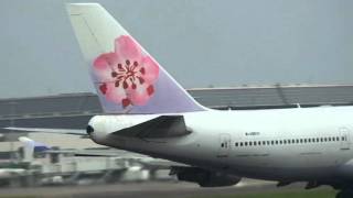 中華航空 China Airlines 747-409(B-18211) 桃園機場起飛 RCTP takeoff