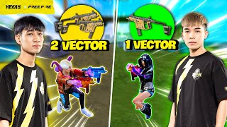 Tử chiến đọ súng: VECTOR ĐƠN liệu có cân nổi VECTOR ĐÔI? | FREE FIRE