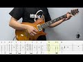 【tab】🔰never forget 忘れてやらない 結束バンド kessoku band rhythm guitar リズムギター