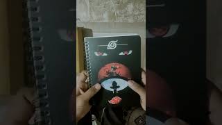 Unboxing my new Itachi sketch book / please subscribe my channel guys #short