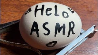 Raw egg peeling challenge : ASMR Live #224