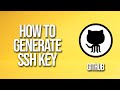 How to Generate Ssh Key GitHub Tutorial