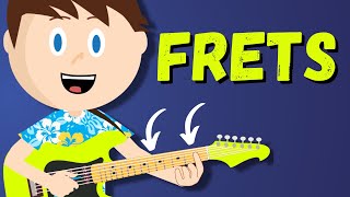 Guitar Lesson for Kids - Episode 2 - Counting Frets #guitar #kids