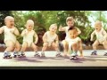Baby dance in roller pub EVIAN and GANGNAMSTYLE