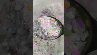 Gradual change iridescent glitter  #glitter #glittercraft